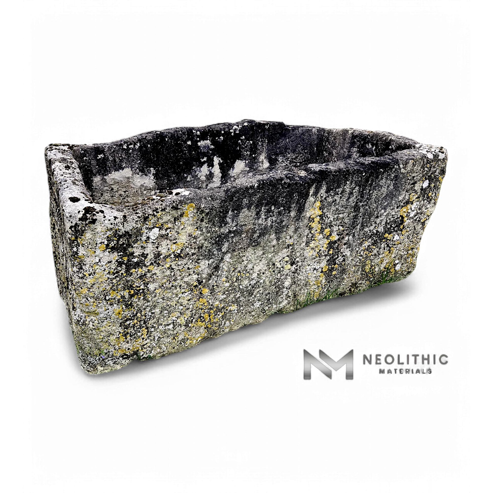 Antique French Limestone Trough